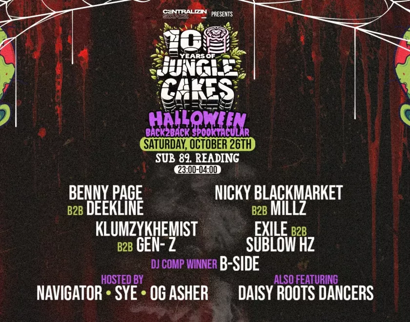 Jungle Cakes x Centralizin Halloween B2B Spooktacular