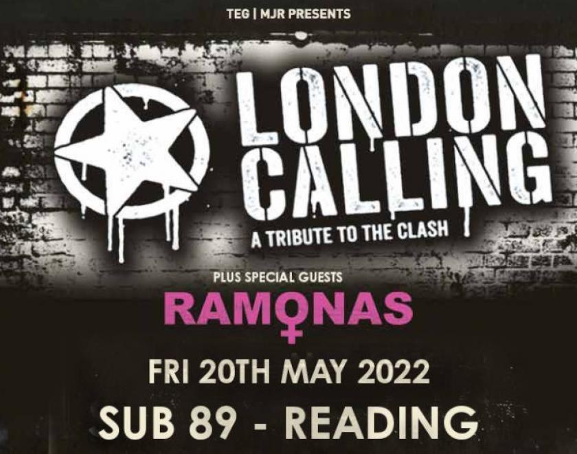 Poster for London Calling + The Ramonas