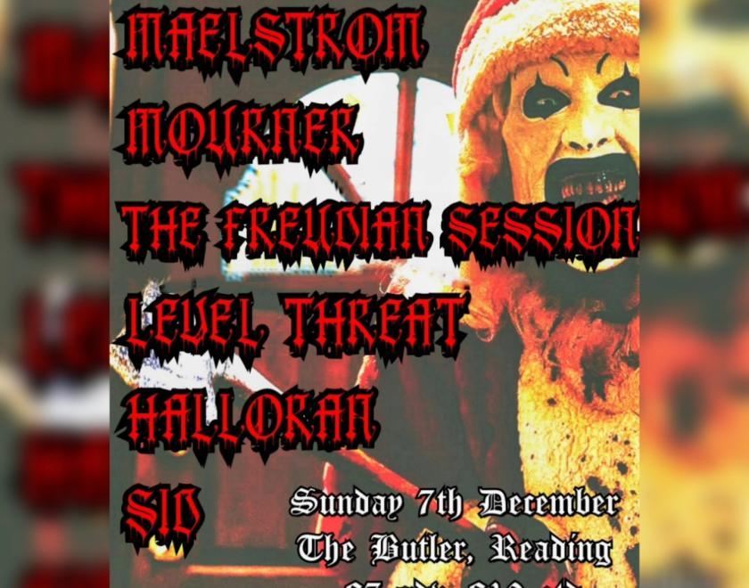 A horrible clown and a list of bands