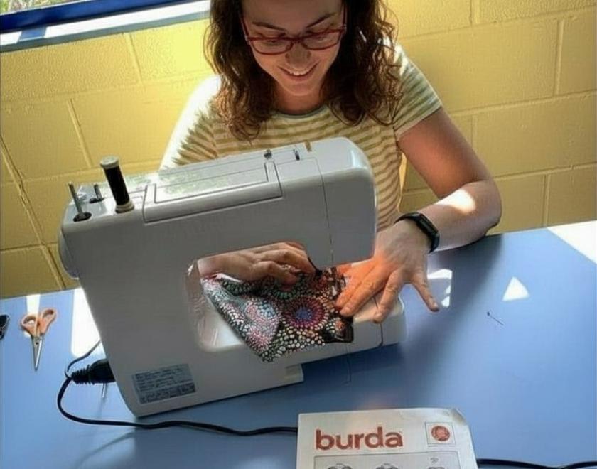 sewing set up 