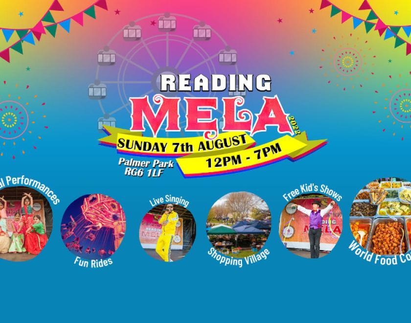 Reading Mela 2022 poster