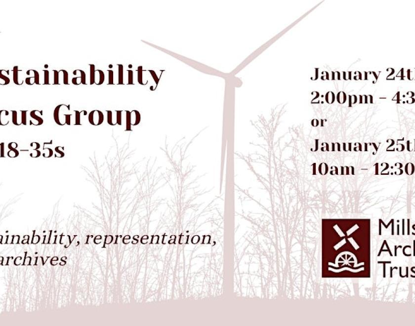 Sustainability Focus Group for 18 to 35s - representation, archives