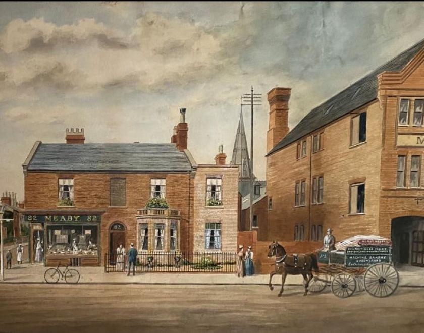 Colour Painting of Milling House