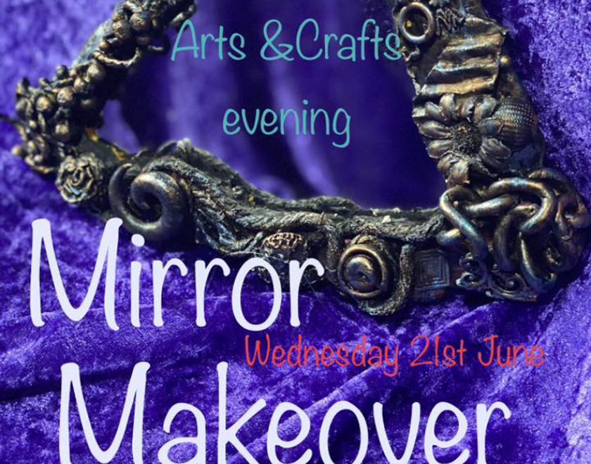 Arts & Crafts: Mirror Makeover