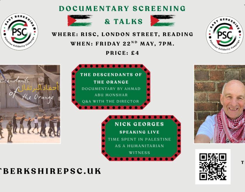 Descendants of the Orange, plus talk by Nick Georges 