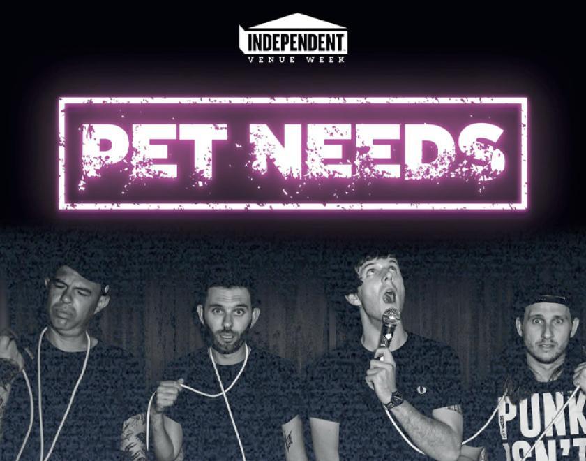Pet Needs for independent Venue Week in Reading