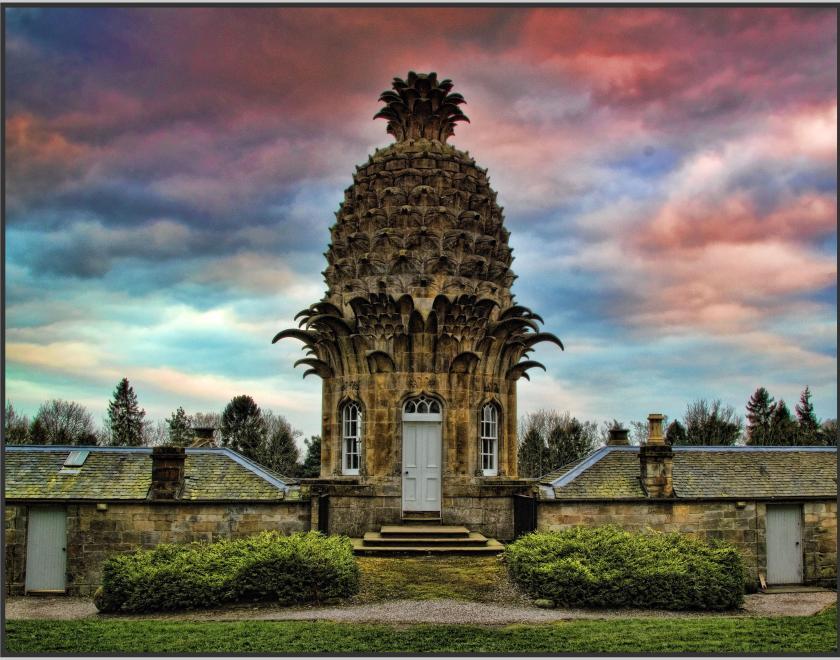 The restored Pineapple, near Falkirk 