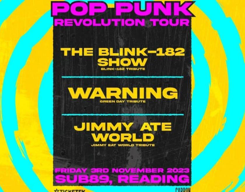 The Pop Punk Revolution Tour poster