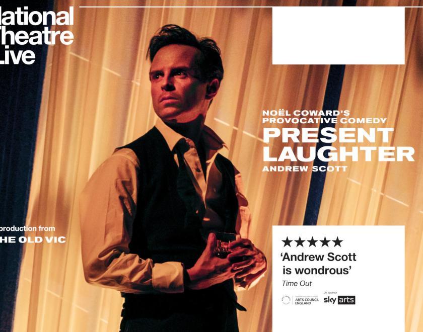 NT Live: Present Laughter (PG) with Andrew Scott