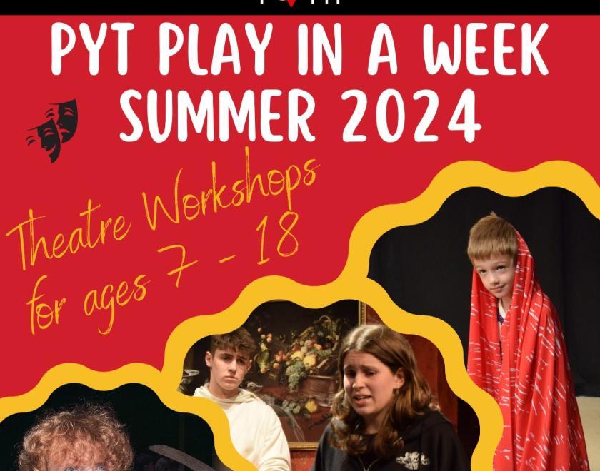 Progress Theatre 2024 Youth Theatre Workshops