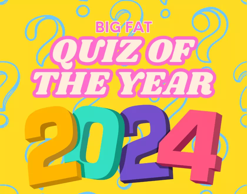 Big Fat Quiz of the Year 2024 logo