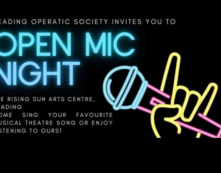 Musical Theatre Open Mic Night!