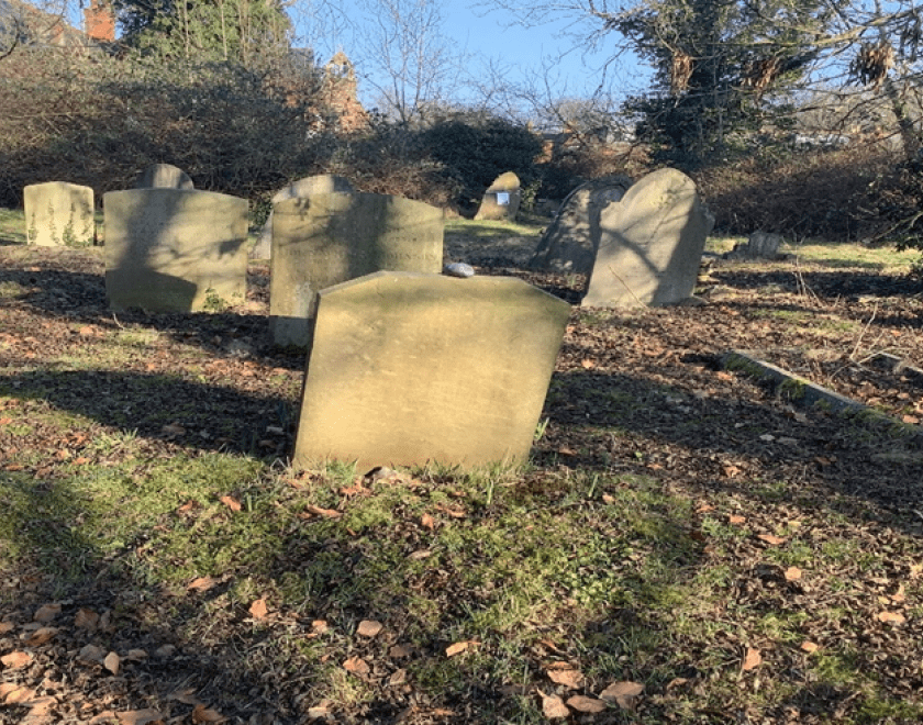 Reading Cemetery - the location where Mary is buried