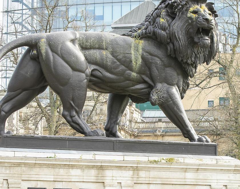 Forbury Lion statue