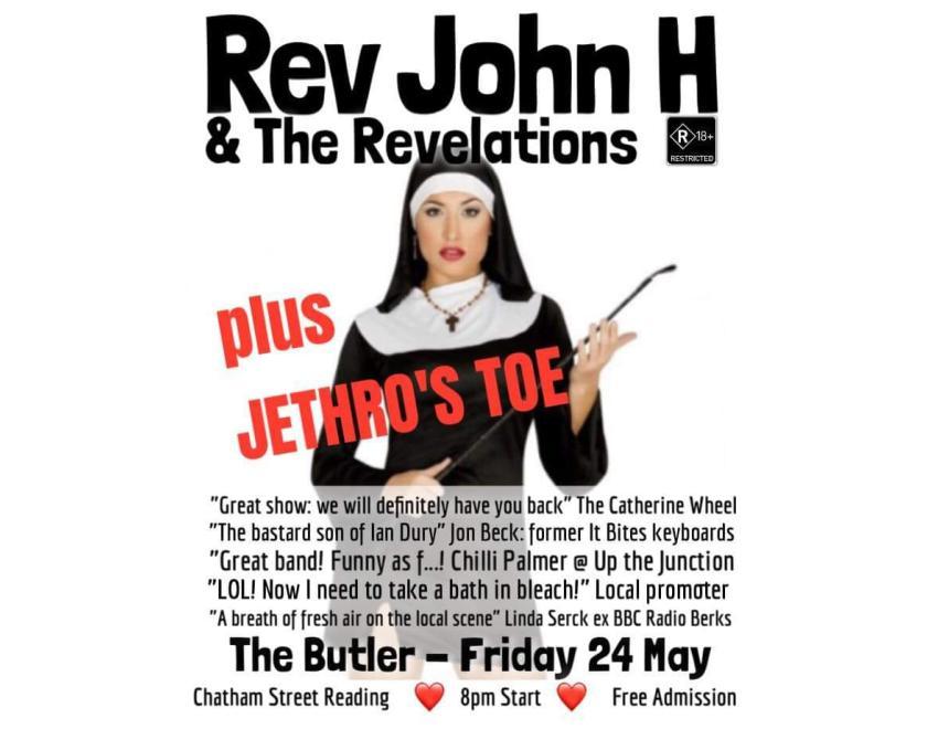 Rev John H & The Revelations + Jethro's Toe