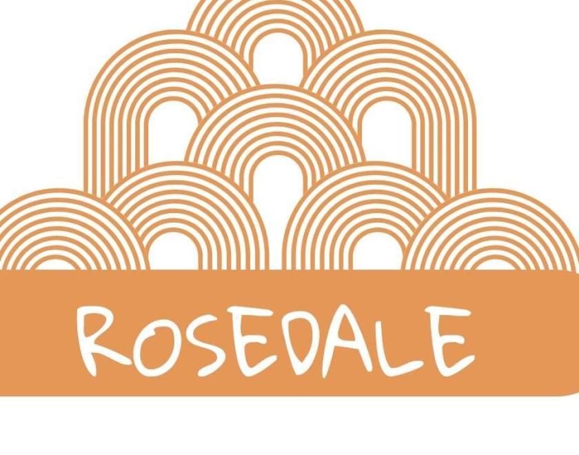 Band logo of arches in orange