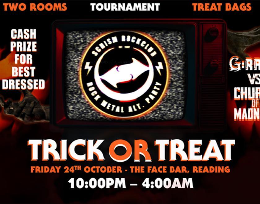 Schism Reading - Trick Or Treat logo