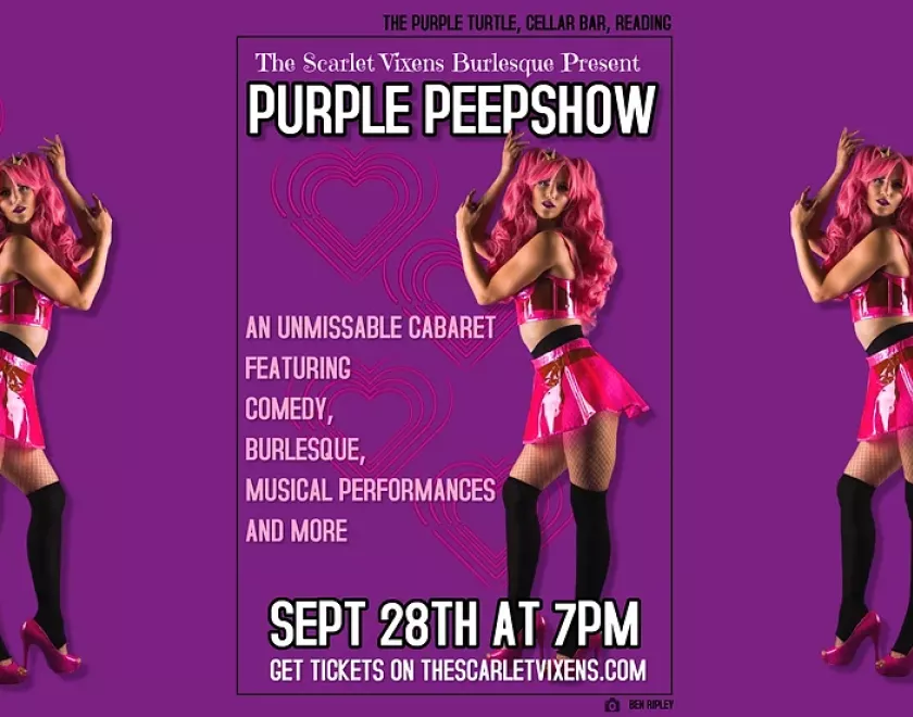 The Scarlet Vixens Present: Purple Peep Show!