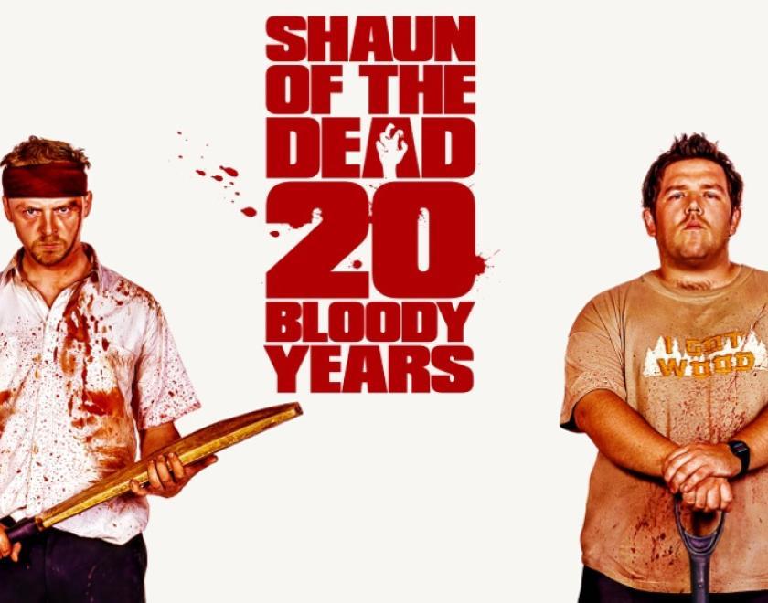 Shaun of the Dead anniversary poster