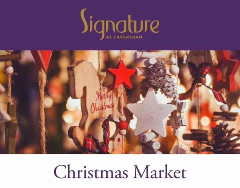 Signature at Caversham Christmas Market