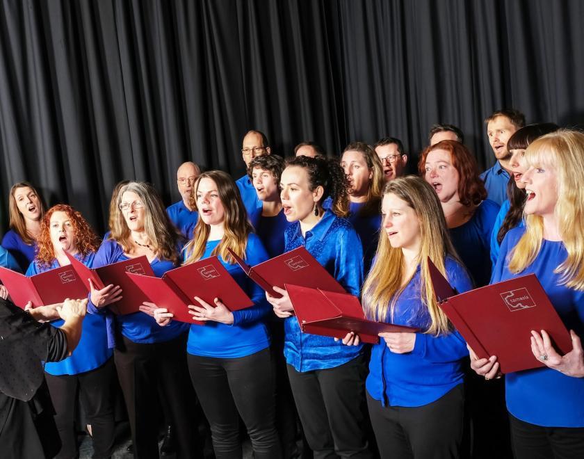 Singers from Tamesis Chamber Choir
