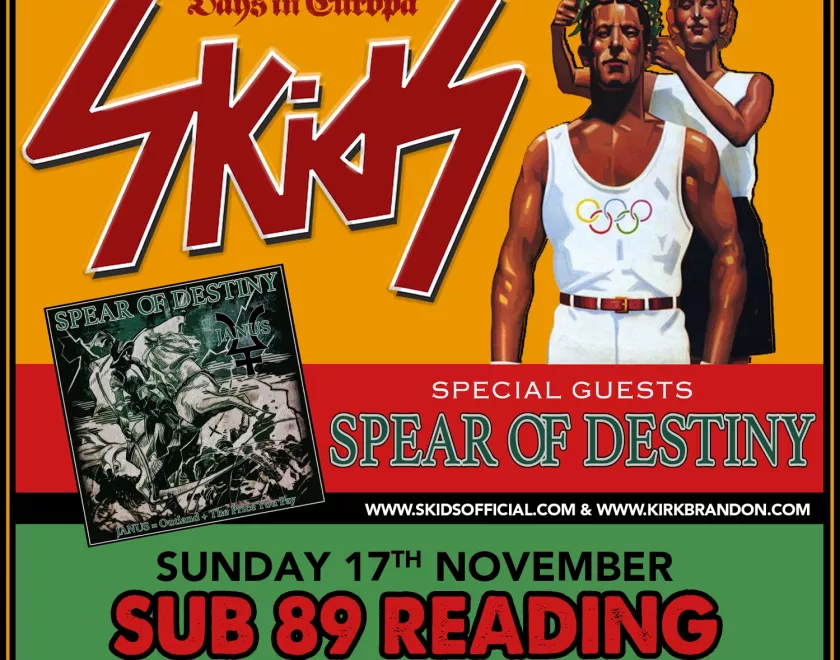 The Skids at Sub89 Reading