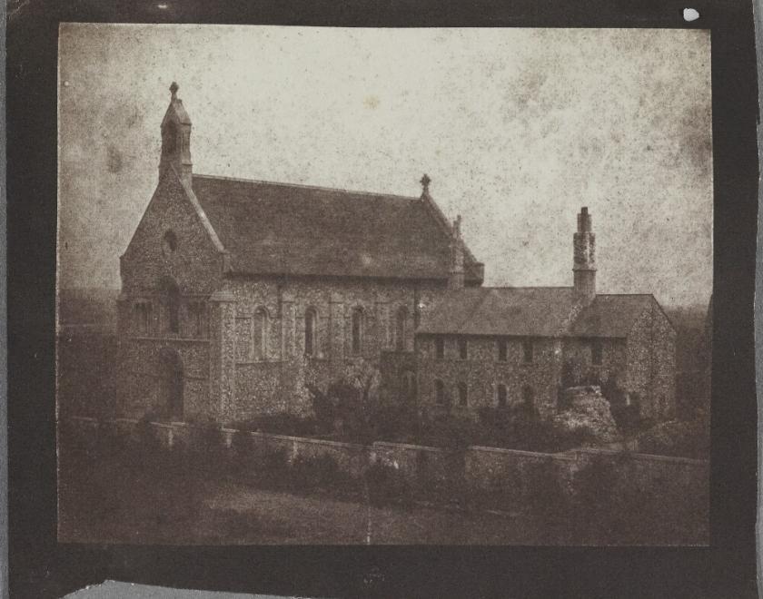 St James Church in Reading c.1844