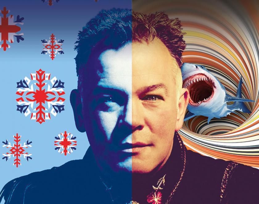 Stewart Lee at The Hexagon in April 2022