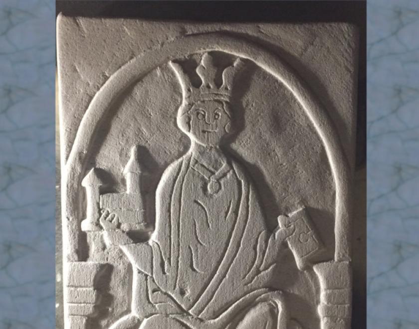 Image of stone carving of Henry I