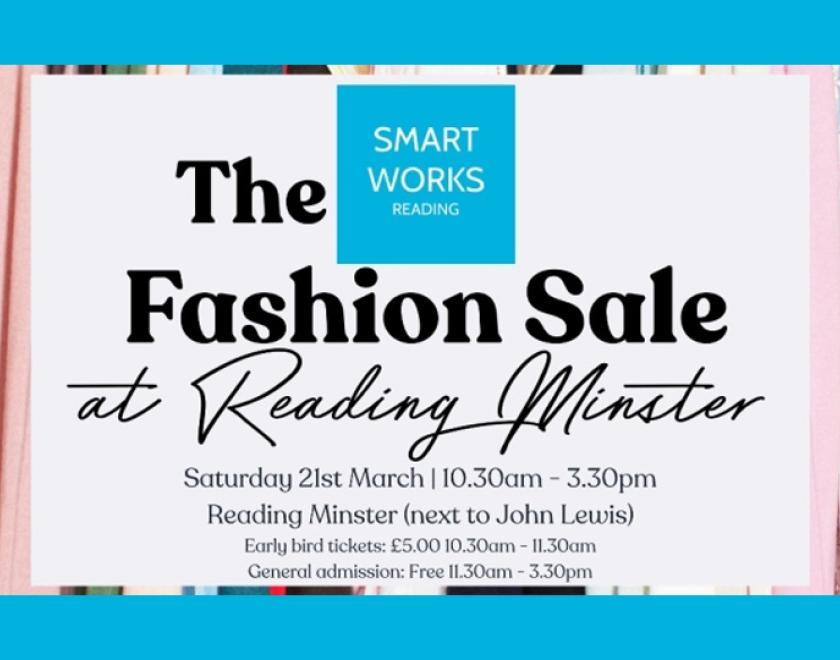 Smart Works Reading Spring Fashion Sale poster