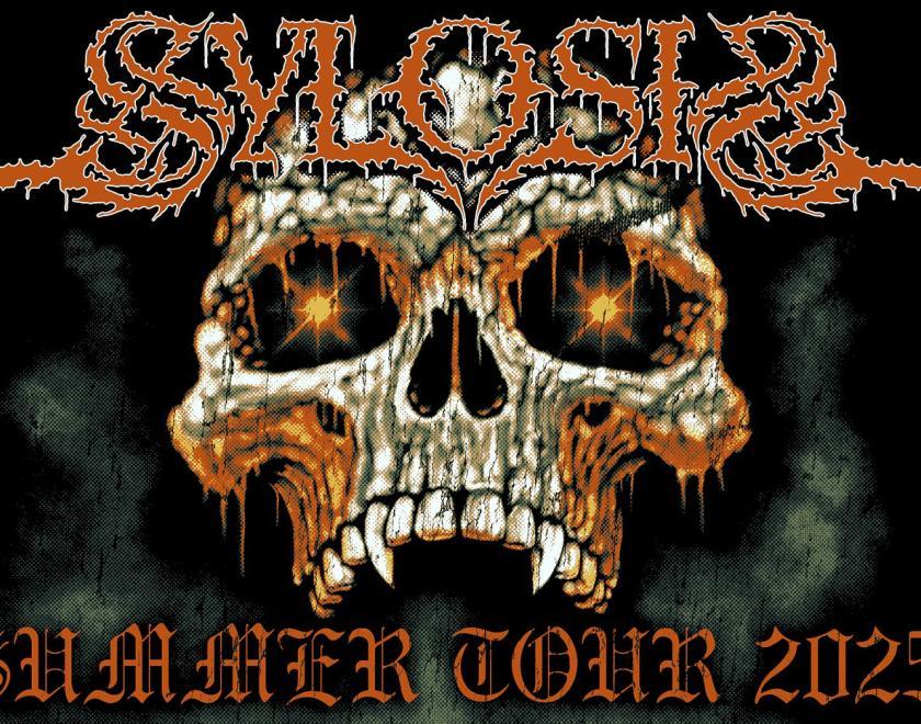 Sylosis logo and a big skull