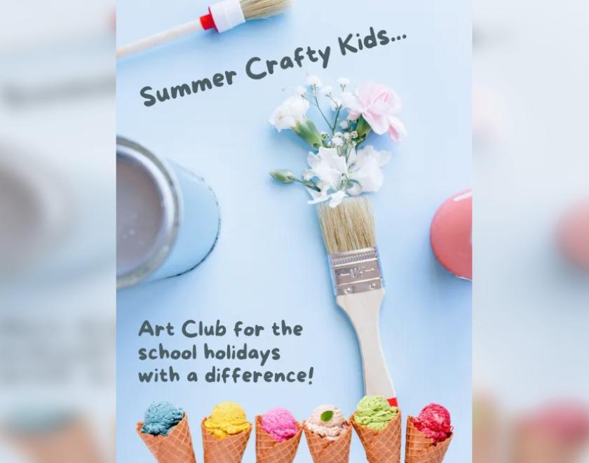 Crafty Kids in the Summer