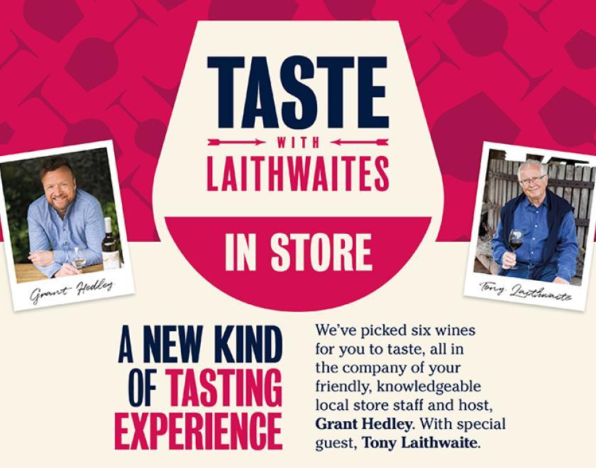 Taste with Tony Laithwaite