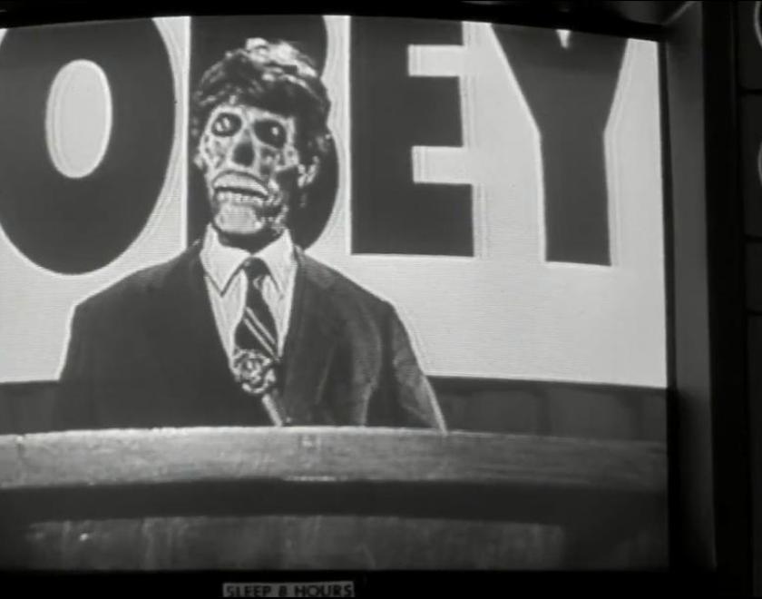 Film still from They Live