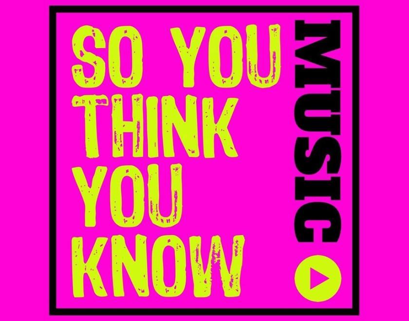 So You Think You Know Music? quiz logo