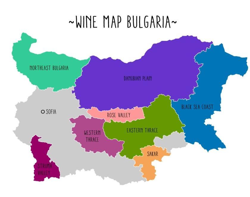 Wines of Bulgaria