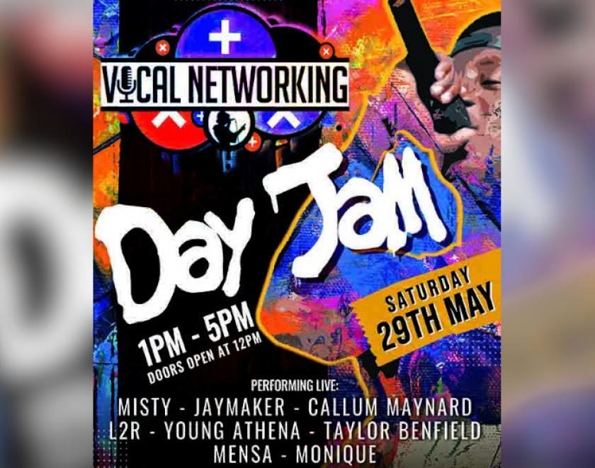 Vocal Networking: DAY JAM poster