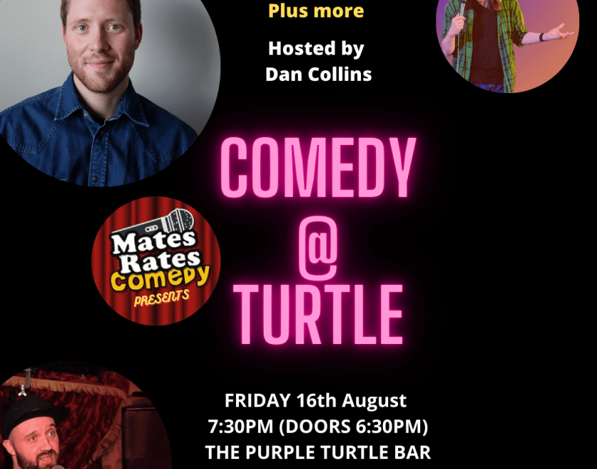 Comedy at Turtle with Headliner ﻿Will Hannigan